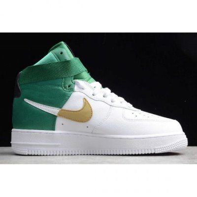 Nike Air Force 1 High Mavi / Yeşil Kaykay Ayakkabı Türkiye - J9RGNR1N